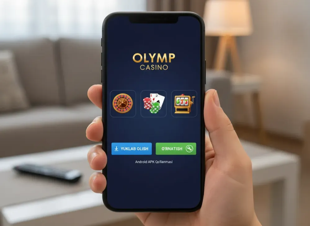 Olymp casino apk yuklab olish va o‘rnatish qo‘llanmasi