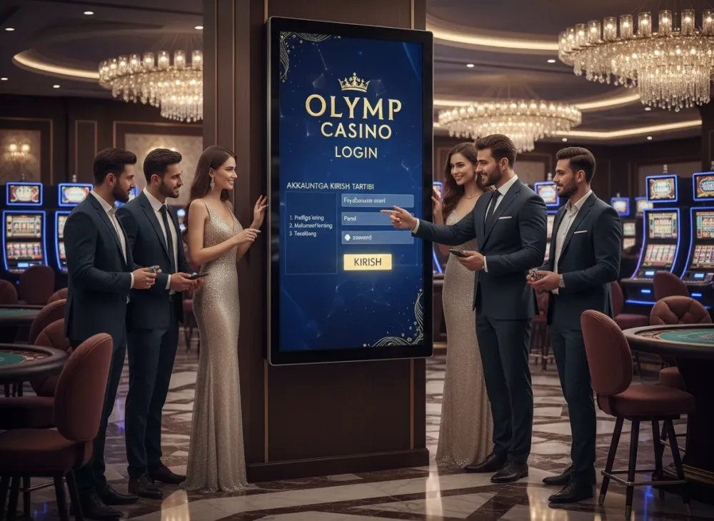 Olymp casino login sahifasiga kirish tartibi haqida